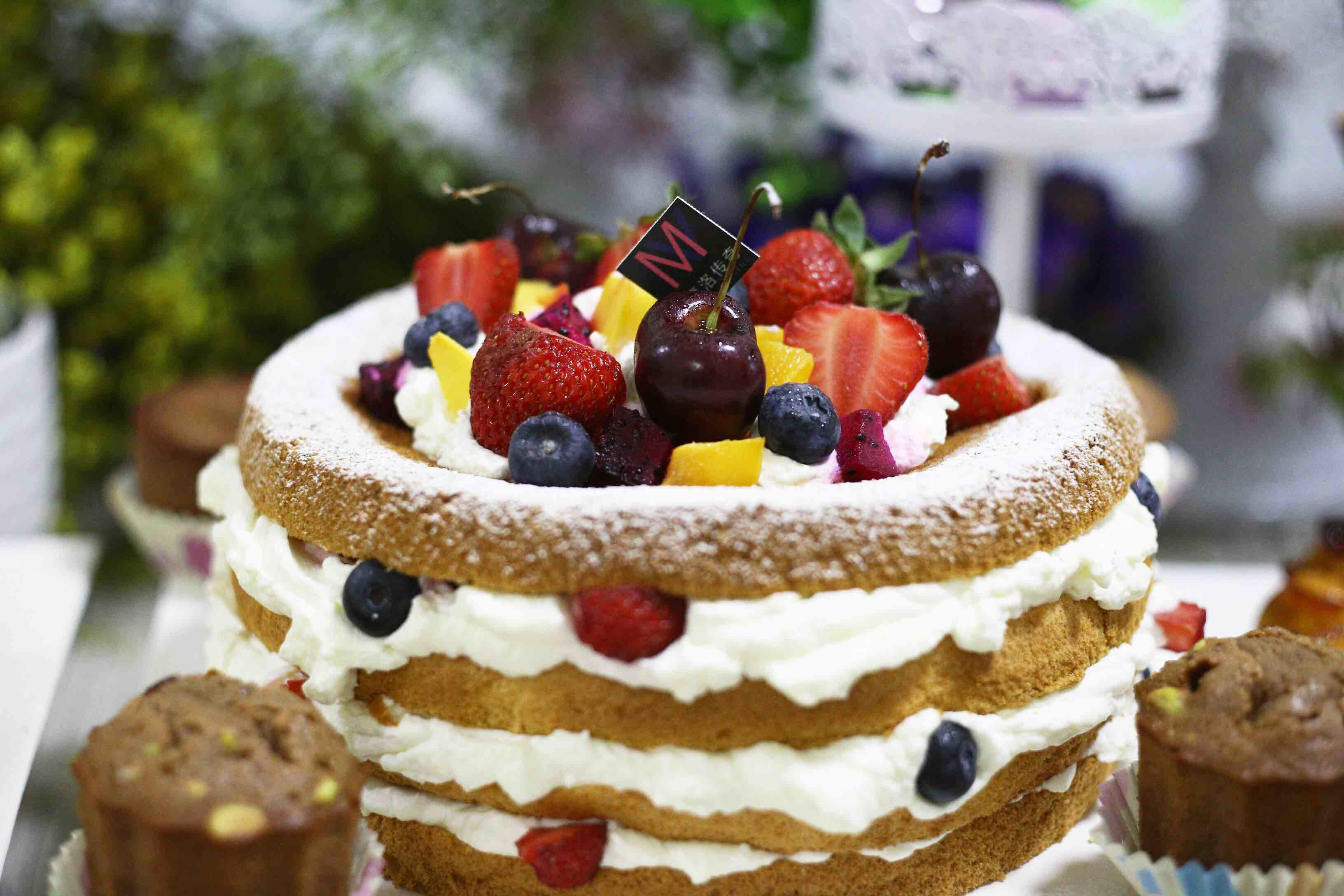 6寸水果蛋糕的做法_【图解】6寸水果蛋糕怎么做如何做好吃_6寸水果蛋糕家常做法大全_骢小骢_豆果美食