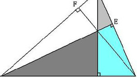 相似三角形之双垂直模型